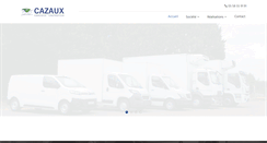 Desktop Screenshot of carrosseriecazaux.fr
