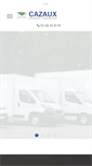 Mobile Screenshot of carrosseriecazaux.fr